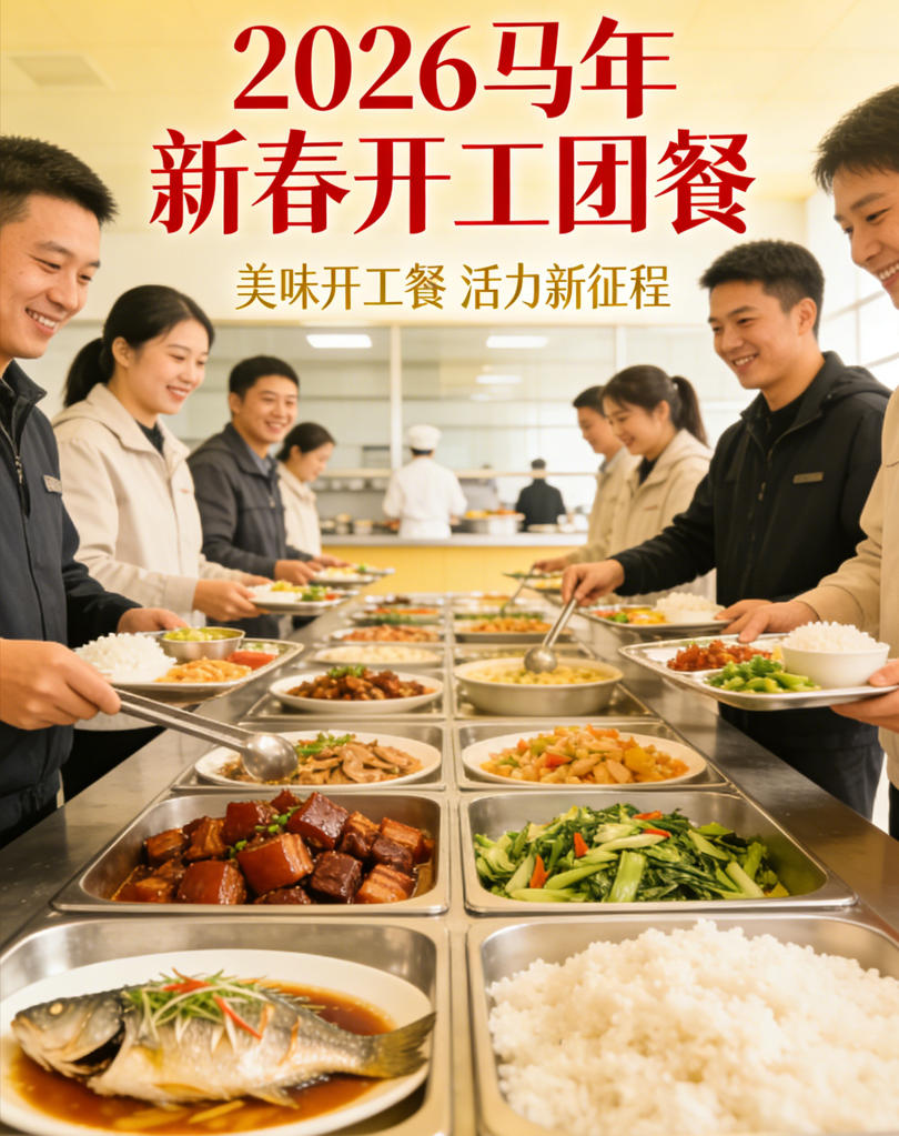 新春启新程 美味伴开工｜s15竞猜官网膳食专业团餐全力护航企业开工季供餐